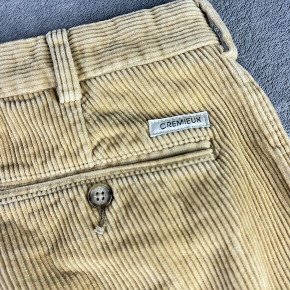 Daniel Cremieux Pants Mens 35x32 Corduroy Pleated Front Classic (32x32) Trousers - Picture 9 of 11